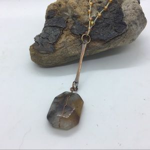 Gemstone necklace